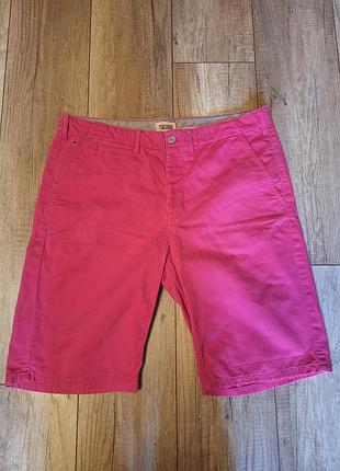 Шорти tommy hilfiger denim rock short, розмір 34, фуксія, 100% бавовна