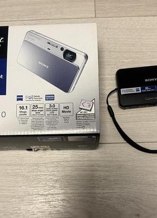 Цифровий фотоапарат sony cyber-shot dsc-t110 black стан нового