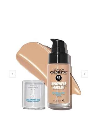 Тональна основа revlon colorstay longwear makeup для нормальної та сухої шкіри 30 мл