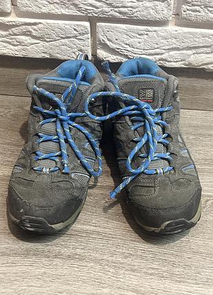 Кросівки для дітей karrimor mount kids сірі з синім