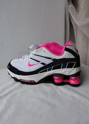 Оригинальные кроссовки nike shox ride 2spx supreme  в новом состоянии,  индонезия