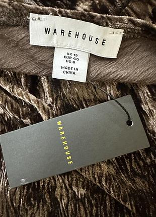 Бархатное платье warehouse 7