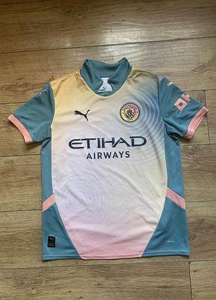 Футболка футбольного клуба манчестер сити 2024/2025 manchester city