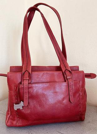 Сумка жіноча radley шкіряна тоут червона