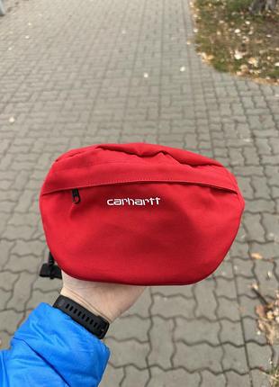 Carhartt wip payton бананка червона cordura