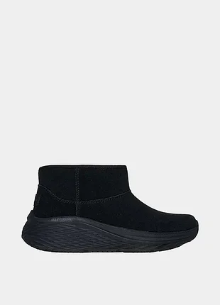Жіночі черевики skechers / оригінальні уггі скечерс чорного кольору