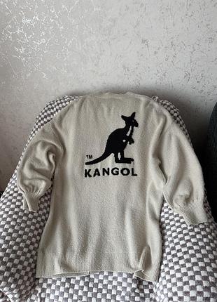 Подовжений оверсайз кардиган kangol x h&m оригінал 7