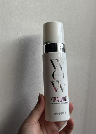 Пінка для укладання і надання об'єму волоссю color wow xtra large bombshell volumizer 195мл