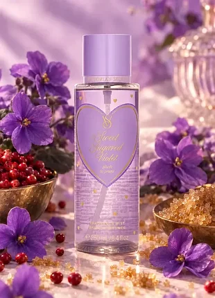 Парфумований спрей для тіла sweet sugared violet victorias secret 250ml