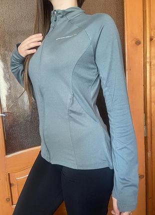 Жіноча спортивна кофта probemmaxx хакі на змійці