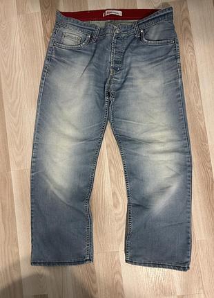 Джинси чоловічі levi's 504,506,512 standard блакитні 36х34