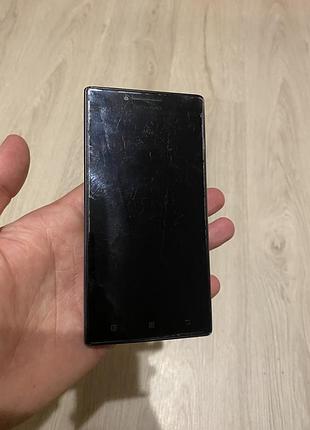 Смартфон lenovo чорний моноблок