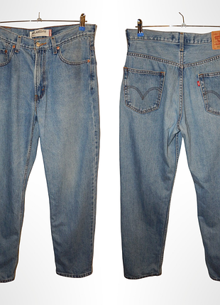 Джинси relaxed fit levis 550 (2005 рік). mexico. size w34 l34. (нюанс)