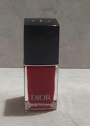 Лака для ногтей dior vernis в оттенке 999 (объем 10 мл)