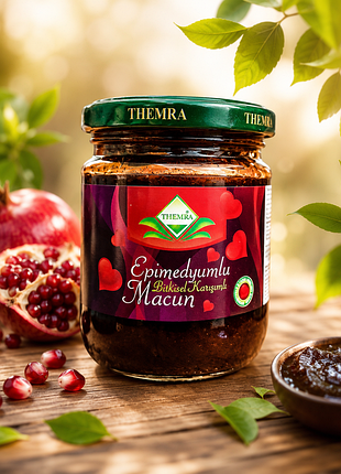 Епімедіумна паста themra epimedyumlu bitkisel karışımlı macun (240 г)