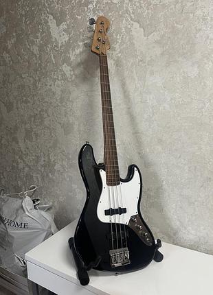 Бас-гітара fender jazz bass 1996-1997 чорна