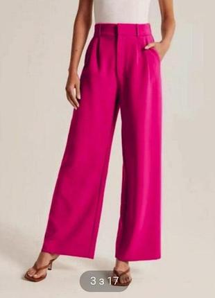 Брюки, штаны asos с двумя карманами палаццо.
