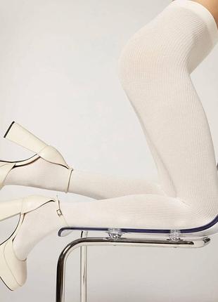 Calzedonia колготки в рубчик з кашеміром