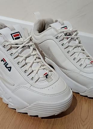 Кросівки fila disruptor ii білі, 35 розмір, 22,5 см