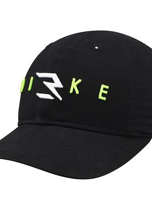 Nike 3brand by russell wilson youth black dual logo adjustable hat