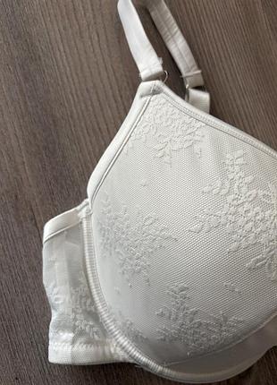 Молочний мереживний бюстгальтер primark 3