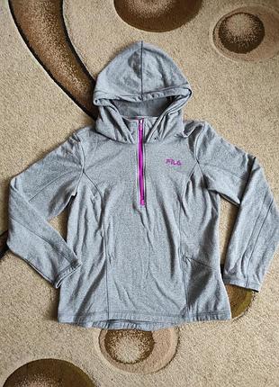 Женская флисовая толстовка (худи) fila fila womens hoodies.
