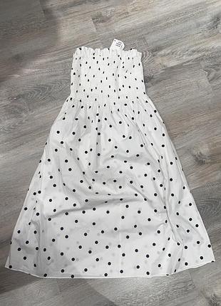 Стильна бавовняна сукня h&m