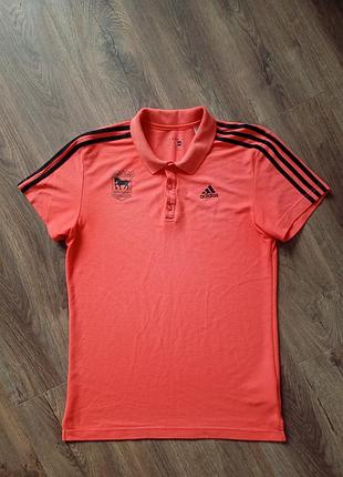 Брендова футболка поло adidas.