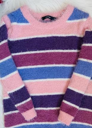 Красивая теплая туника свитер george малышке 2-3 года2 фото