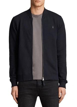 Allsaints raven бомбер трикотажный кардиган кофта на молнии our legacy оригинал.