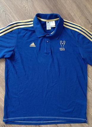 Брендова футболка поло adidas.