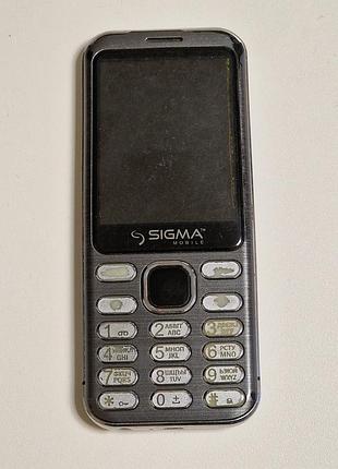 Телефон sigma x-style 33 steel на запчастини