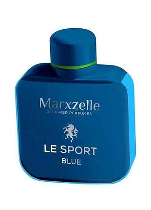 Парфюмированная вода для мужчин 100мл le sport blue тм marxzelle