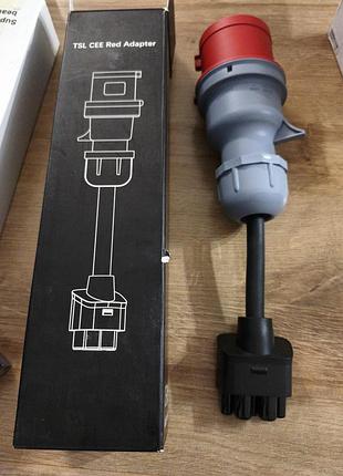 Адаптер для зарядки tesla cee red adapter