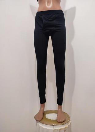 Мужские черные хлопковые кальсоны / подштанники up2 fashion, размер l (новое состояние)