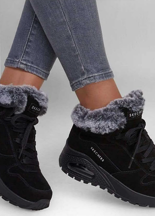 Зимние кроссовки/ботинки skechers uno rugged р.eur-40/ua-40,5