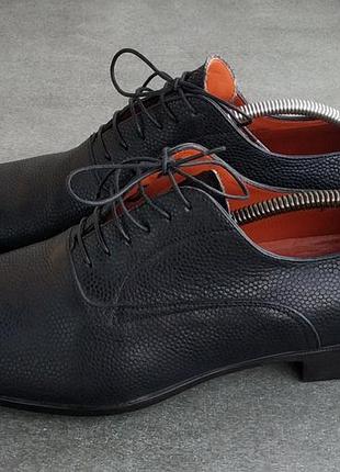Туфли дерби santoni. размер 45.