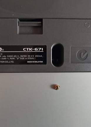 Синтезатор casio ctk-671 7