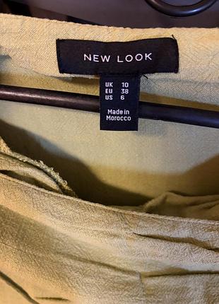 Спідниця жіноча new look салатова літня розмір 38 (eu)