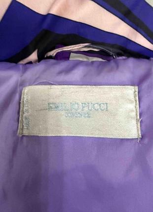 Яркий зимний пуховик emilio pucci 3