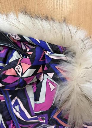 Яркий зимний пуховик emilio pucci 5