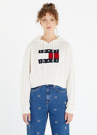 Свитер tommy jeans с капюшоном
