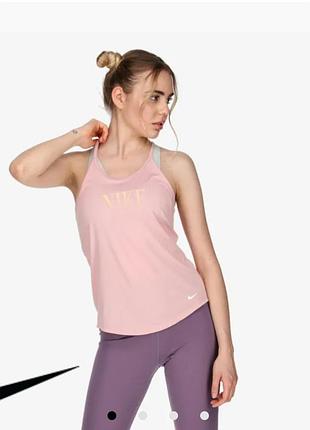 Жіноча спортивна майка nike рожева
