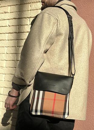 Сумка мужская burberry сумка планшет мессенджер 3