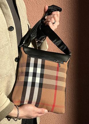 Сумка мужская burberry сумка планшет мессенджер 7