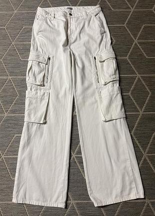 Джинси з накладними кишенями guess