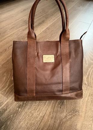 Сумка velez leather натуральна шкіра