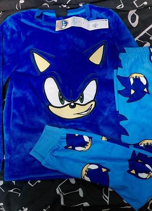 Піжама дитяча sonic синя