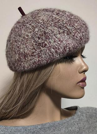 Kangol design шерстяной мохеровый берет /0000h/