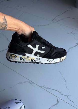 Premiata mick black white